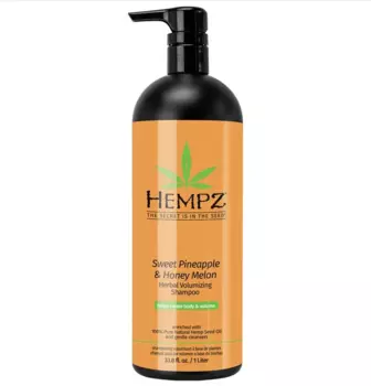 Шампунь растительный для придания объёма Sweet Pineapple &amp; Honey Melon Volumizing Shampoo, 1000 мл