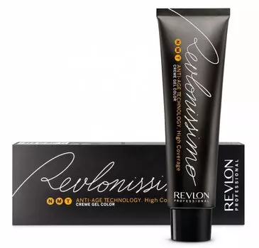 Revlon Professional Revlonissimo NMT High Coverage 7-35 - Крем-краска янтарный Блондин 60 мл