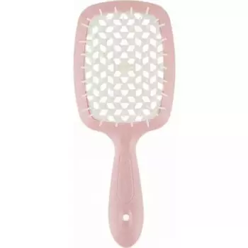 Щетка Superbrush малая нежно-розовая с белым, 17,5 х 7 х 3 см