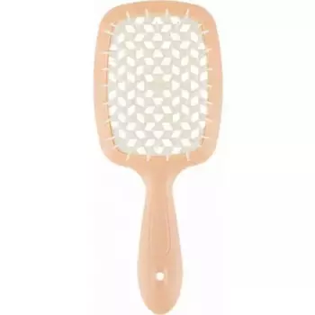 Щетка Superbrush малая персиково-белая, 17,5 х 7 х 3 см