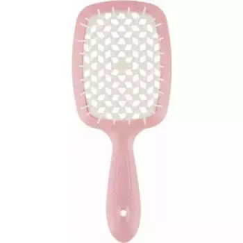 Щетка Superbrush малая розово-белая, 17,5 х 7 х 3 см