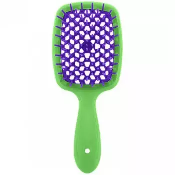 Щетка Superbrush малая зелено-фиолетовая, 17,5 х 7 х 3 см