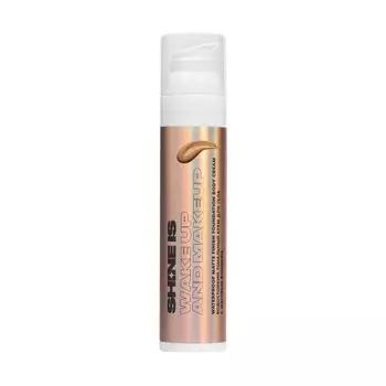 Shine Is Waterproof Matte Finish Foundation Body Cream - Водостойкий тональный крем для тела с матовым финишем SPF15 100 мл