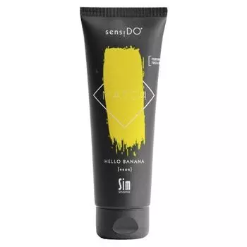Sim Sensitive SensiDO Match Hello Banana (neon) - Краситель прямого действия желтый неоновый 125 мл