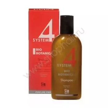 Sim Sensitive System 4 Bio Botanical Shampoo - Биоботанический шампунь 215 мл