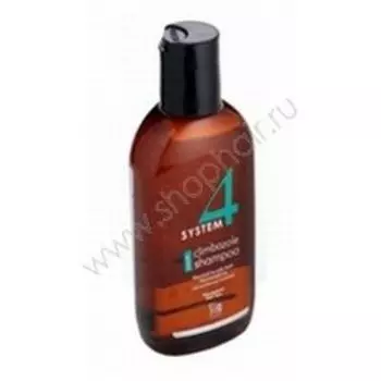 Sim Sensitive System 4 Therapeutic Climbazole Shampoo 1 - Терапевтический шампунь № 1 для нормальной и жирной кожи головы 100 мл