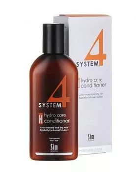 Sim Sensitive System 4 Therapeutic Hydro Care Conditioner H - Терапевтический бальзам «Н» для нормальных, сухих и поврежденных окрашиванием волос 215 мл