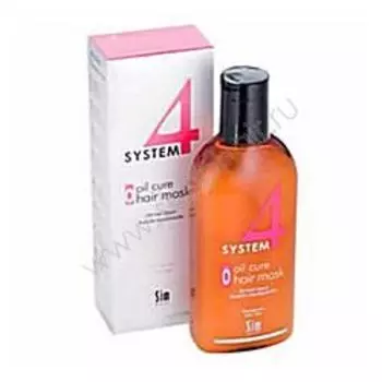 Sim Sensitive System 4 Therapeutic Oil Cure Mask O - Терапевтическая маска «О» для всех типов волос 215 мл