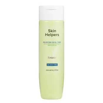 Skin Helpers Botanix - Балансирующий тоник для лица с гидролатом василька и аллантоином 200 мл