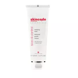 Skincode Essentials S.0.S Oil Control - Очищающее средство для жирной кожи 125 мл