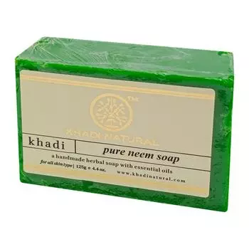 Натуральное мыло с нимом Khadi Natural | Кади Нейчерал 125г