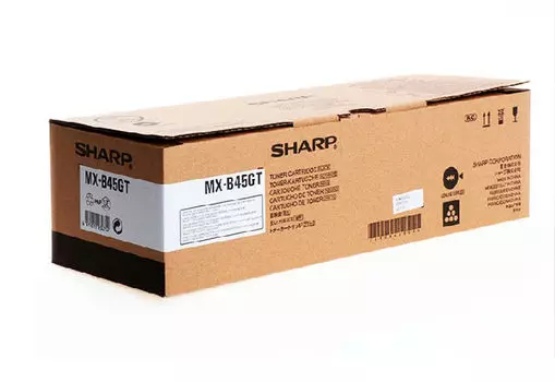 Картридж лазерный SHARP MXB45GT, черный, 30000 страниц, оригинальный для Sharp MXB350/MXB450/MXB355/MXB455
