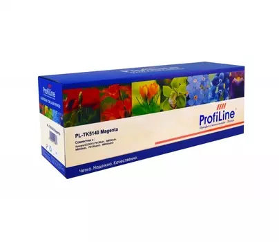 Картридж лазерный ProfiLine PL-TK-5140M/PL_TK-5140M_M_WC (TK-5140M/1T02NRBNL0), пурпурный, 7000 страниц, совместимый для Kyocera Ecosys M6030/6530/6030cdn/6530cdn, P6130/6130cdn без чипа