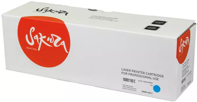Картридж лазерный SAKURA SA106R01160/106R01164 (106R01160/106R01164), голубой, 25000 страниц, совместимый, для Xerox Phaser 7760
