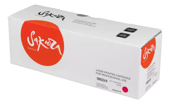 Картридж лазерный Sakura SA106R02234 (106R02234), пурпурный, 6000 страниц, совместимый для Xerox Phaser 6600/WC 6605