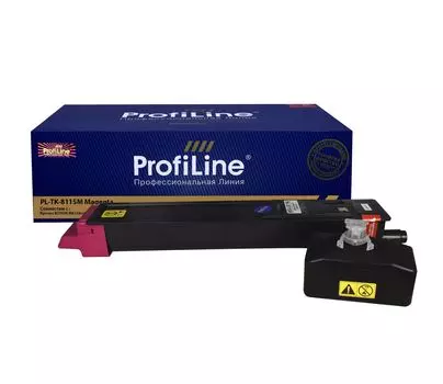Картридж лазерный ProfiLine PL-TK-8115M/PL_TK-8115M_M (TK-8115M/1T02P3BNL0), пурпурный, 6000 страниц, совместимый для Kyocera ECOSYS M8124cidn/M8130cidn