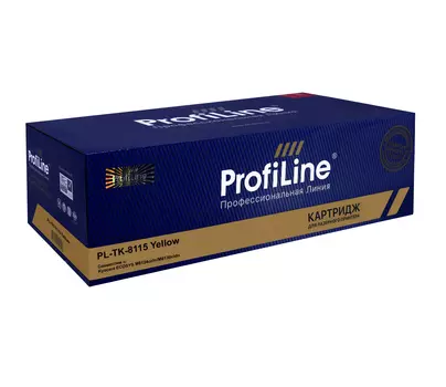 Картридж лазерный ProfiLine PL-TK-8115Y/PL_TK-8115Y_Y (TK-8115Y/1T02P3ANL0), желтый, 6000 страниц, совместимый для Kyocera ECOSYS M8124cidn/M8130cidn