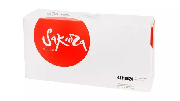 Картридж лазерный Sakura SA44318624 (44318624), черный, 11000 страниц, совместимый для OKI C710/711