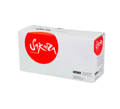 Картридж лазерный Sakura SA60F5X00/60F5XA0 (60F5X00/60F5XA0), черный, 20000 страниц, совместимый для Lexmark MX510/511/611