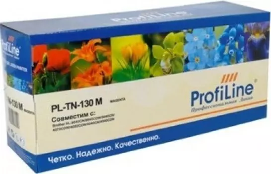 Картридж лазерный ProfiLine PL-TN-130M (TN-130M), пурпурный, 1500 страниц, совместимый для Brother DCP-9040/DCP-9040CN/HL-4040/HL-4040CN/HL-4050/HL-4050CDN/MFC-9440/MFC-9440CN/MFC-9450/MFC-9450CDN/DCP-9042/DCP-9045/HL-4070/MFC-9840/HL-4070CDW/DCP-9042CDN/DCP-9045CDN/MFC-9840CDW/MFC-9850CDN