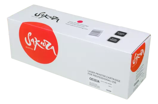 Картридж лазерный Sakura SACE323A (CE323A), пурпурный, 1300 страниц, совместимый для Color LaserJet PRO CP1525N/CP1525NW