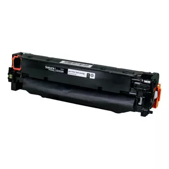 Картридж лазерный Sakura SACE410X (CE410X), черный, 4000 страниц, совместимый для LaserJet Pro 300/400 Color M351/M375nw/M451dn/M451nw/M451dw/M475dw/M475d