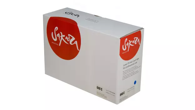 Картридж лазерный SAKURA SACRG040C (040C/0458C001), голубой, 5400 страниц, совместимый, для Canon i-SENSYS LBP-710/712