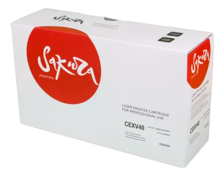 Картридж лазерный SAKURA SAEXV40 (C-EXV40/3480B006), черный, 6000 страниц, совместимый, для Canon IR1133, iR1133A, iR1133IF