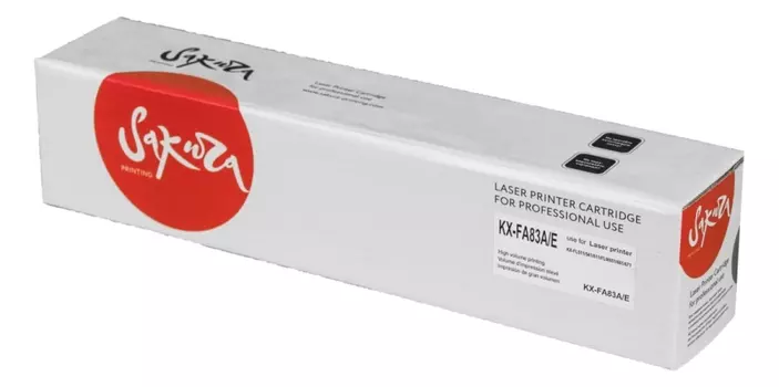 Картридж лазерный Sakura SAKXFA83A/E (KX-FA83A/E), черный, 2500 страниц, совместимый для Panasonic KX-FL51 / KX-FL511 / KX-FL513 / KX-FL541 / KX-FLM663 без чипа