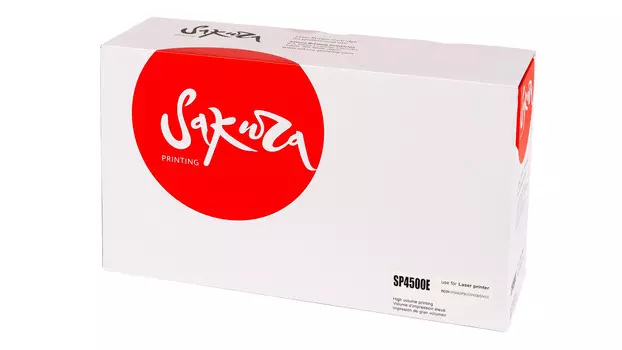 Картридж лазерный SAKURA SASP4500E (SP4500E), черный, 6000 страниц, совместимый для Ricoh Aficio SP3600/SP3610/SP4510/SP4510DN/SP4510SF