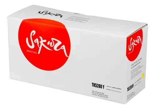 Картридж лазерный Sakura SATK5280Y (TK-5280Y/1T02TWANL0), желтый, 11000 страниц, совместимый для Kyocera ECOSYS P6235cdn