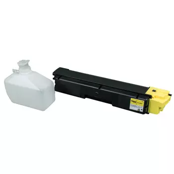 Картридж лазерный Sakura SATK590Y (TK-590Y), желтый, 5000 страниц, совместимый для Kyocera FS-C2026/C2126MFP
