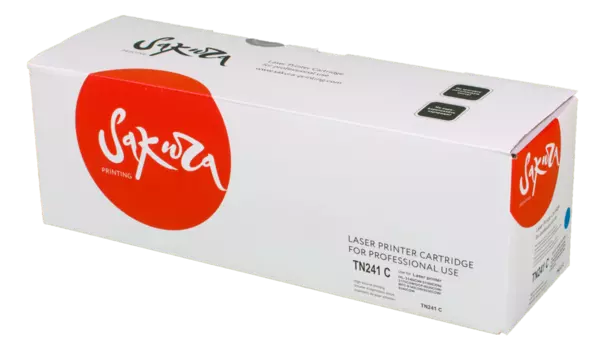 Картридж лазерный Sakura SATN241C (TN-241C), голубой, 1400 страниц, совместимый для Brother HL-3140CW, HL-3150CDW, HL-3170CDW, DCP-9020CDW, MFC-9140CDN, MFC-9330CDW, MFC-9340CDW