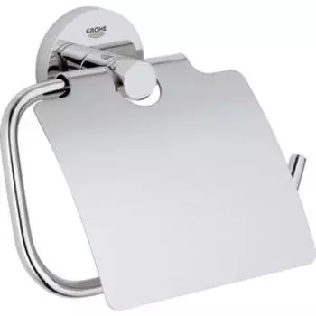 Держатель туалетной бумаги Grohe Essentials с крышкой (40367001)