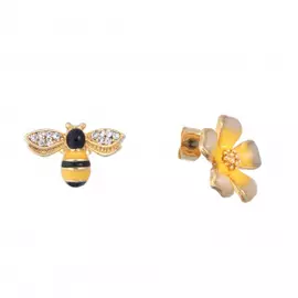 Серьги Flower pollen