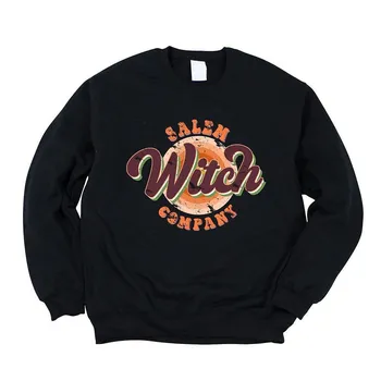 Толстовка Salem Witch Company в стиле ретро Simply Sage Market, цвет Midnight