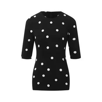 Топ из вискозы Dolce & Gabbana