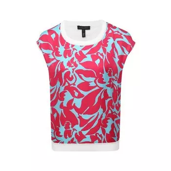 Топ из вискозы и хлопка Escada