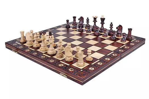 Шахматы "Консул" (Польша, дерево, 48х24х6см), Madon