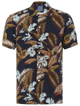 Рубашка Regular Fit из вискозы BARBA