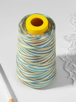 Нитки мультиколор 40/2, 2700 м, разноцветные