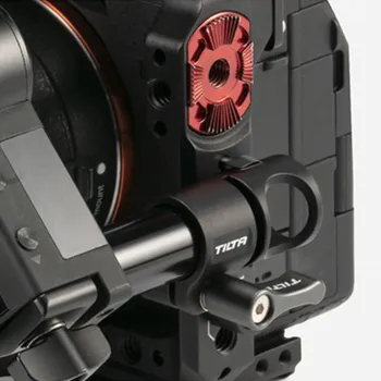 Крепление Tilta для направляющей 15мм - 1/4" (Side Mounted) Чёрное TA-15RH-1420S-B