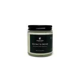 WHITE FOX Ароматическая свеча "Sea Salt & Orchid" 120