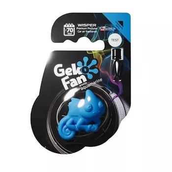 WISPER Ароматизатор для авто GekoFan AquaMarine 1