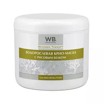 WOMAN`S BLISS SEAWEED THERAPY Водорослевая крио-маска с рисовым белком