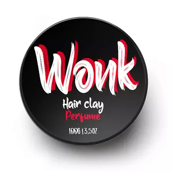 WONK Глина для укладки волос сильной фиксации с ароматом парфюма 100.0