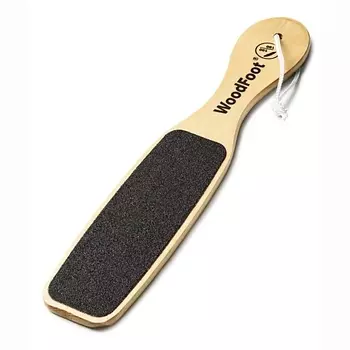WOODFOOT Терка для ног, пилка педикюрная, щетка для стоп, скребок для пяток