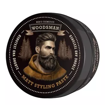 WOODSMAN Матовая паста для укладки волос