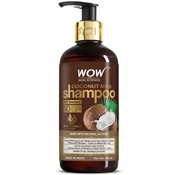 WOW SKIN SCIENCE Шампунь для питания и восстановления Coconut Milk