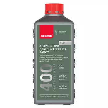 средство деревозащитное Neomid 400 концентрат 1кг, арт.4607138453041